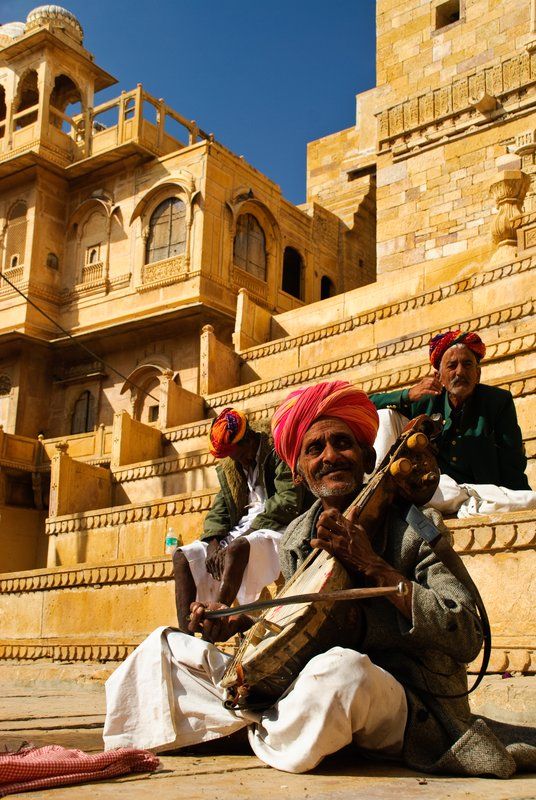 jaisalmer fort, musician
